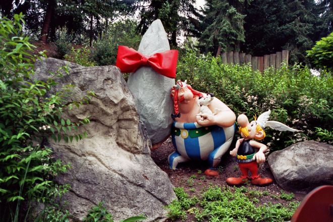Asterix und Obelix (und Idefix)